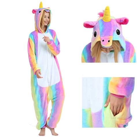 Top Selling Products Sisay Unicorn Onesie Adult Unisex Animal Pajamas