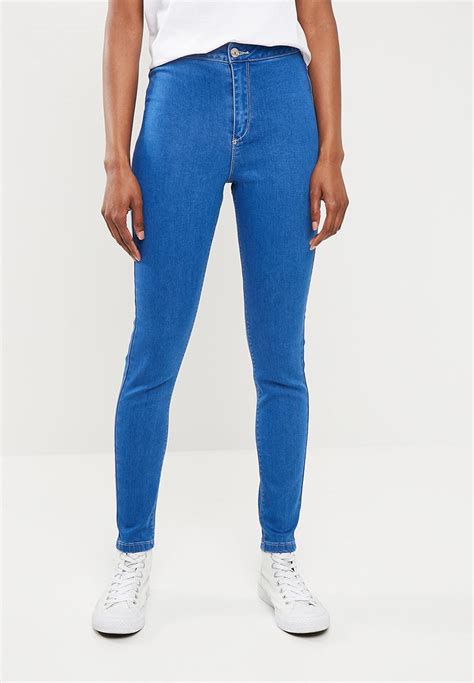 Vice High Waist Skinny Blue Missguided Jeans