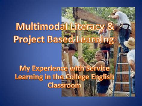 Ppt Multimodal Literacy And Project Based Learning Powerpoint