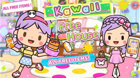 Miga World Free Kawaii Free House Design Using All Free Items