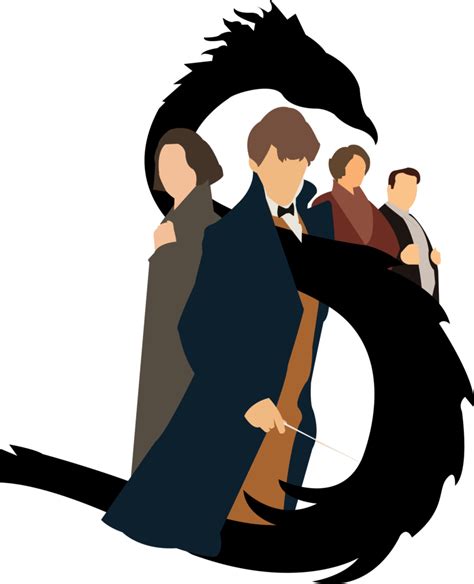 Pin the clipart you like. Fantastic beasts and where to find them clipart collection ...