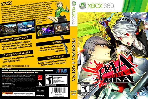 Persona 4 Arena Xbox360 U0457 Bem Vindoa à Nossa Loja Virtual