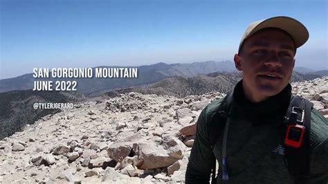 San Gorgonio Mountain June 2022 Youtube