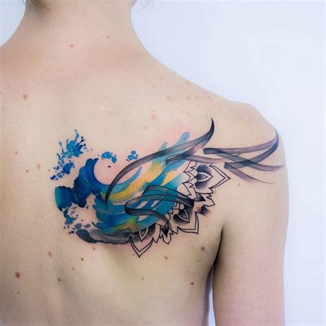 View Tattoos For Women On Shoulder Blade Pictures