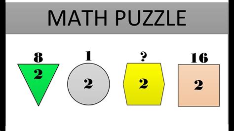 Logic Math Puzzle Game With Answers 15 I Can You Solve This Youtube