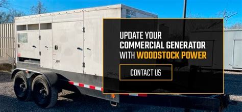 Updating Your Commercial Generator Woodstock Power