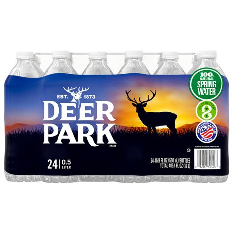 Save On Deer Park 100 Spring Water Natural 24 Pk Order Online