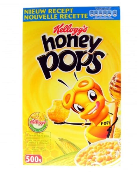 Kelloggs Honey Pops 500g Approved Food