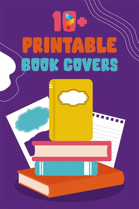 Book Covers 10 Free Pdf Printables Printablee