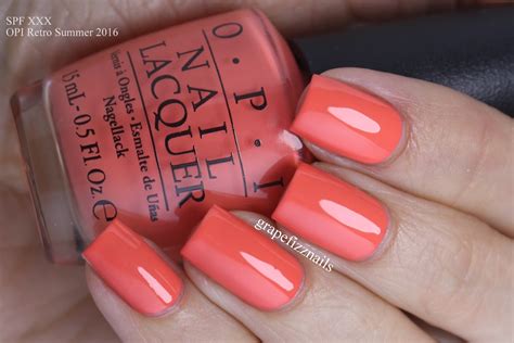 Grape Fizz Nails Opi Retro Summer 2016 Collection Review