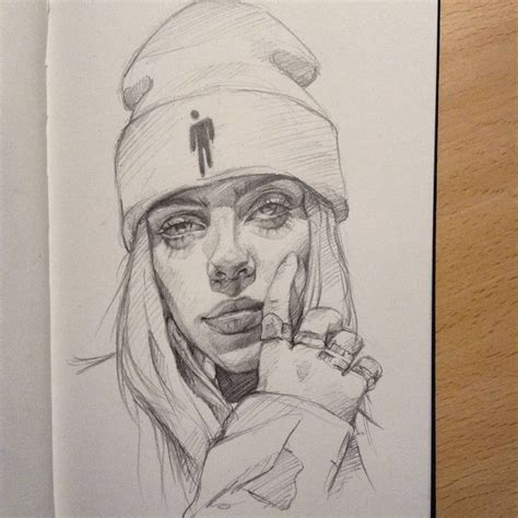 Sieht meine zeichnung aus wie billie eilish. Ana s on Instagram Billie Eilish is always #Anaïs #Billie ...