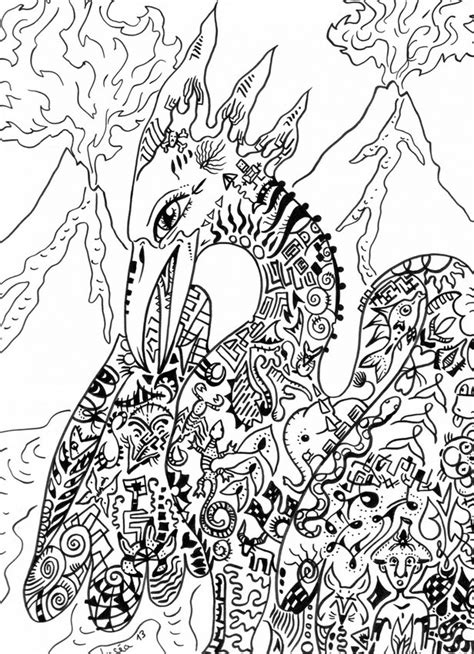 Phoenix coloring page 5 phoenix lineart color for free download on ayoqq. Phoenix Coloring Pages For Adults at GetColorings.com ...