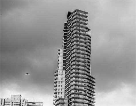 Building City Urban Black And White Free Image Download