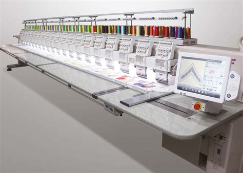 Multi Head Automatic Embroidery Machine Technofashion World