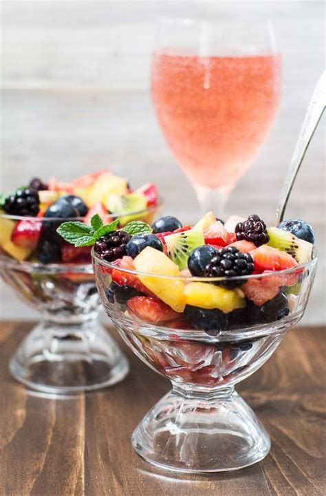 Make Your Fresh Fruit Salad Sparkle With The Addition Of Bubbly Moscato