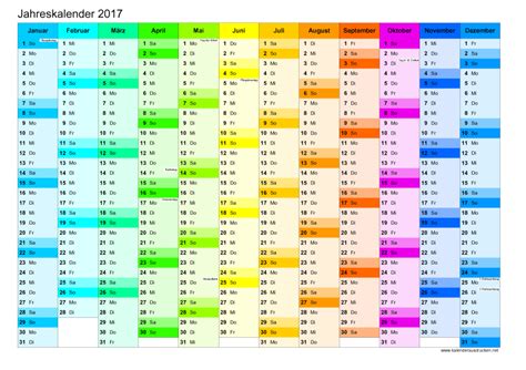 Kalender 2017 Zum Ausdrucken