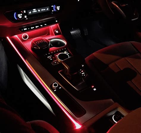 This car has new digital cockpit with different views, crazy ambient lights, lots. Modded: MORE interior ambient lighting - AudiWorld Forums