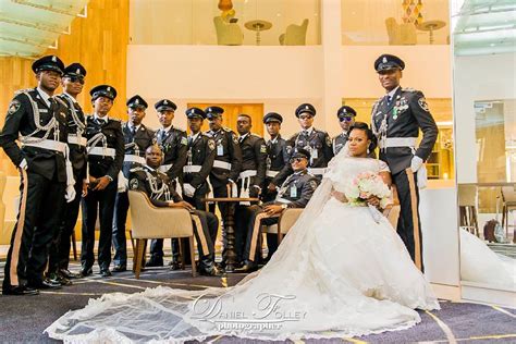 Photos Of Policemen As Groomsmen At A Wedding Ceremony Events Nigeria