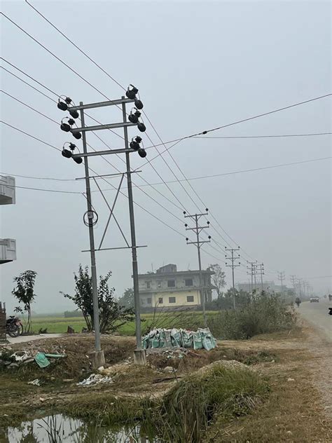 Gandak To Parasi 33 Kv Double Circuit Transmission Line Completed New