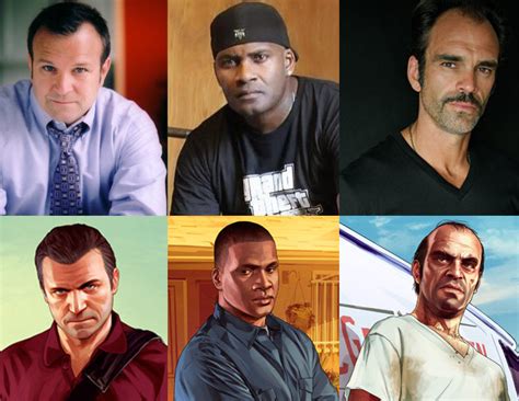 Así Son Los Actores Que Dan Vida A Los Protagonistas De Gta V