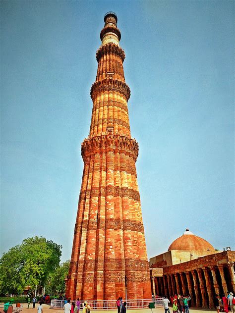 Qutub Minar Tallest Tower India A Unesco World Heritage Site