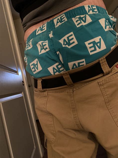 Sagging In Ae Boxers Before Bed Sagging In Green Ae Boxer Flickr