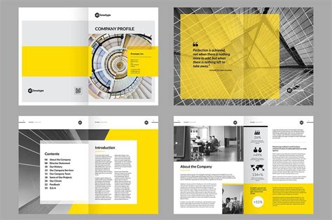 Kreatype Company Profile | Company profile template, Company profile, Brochure design template