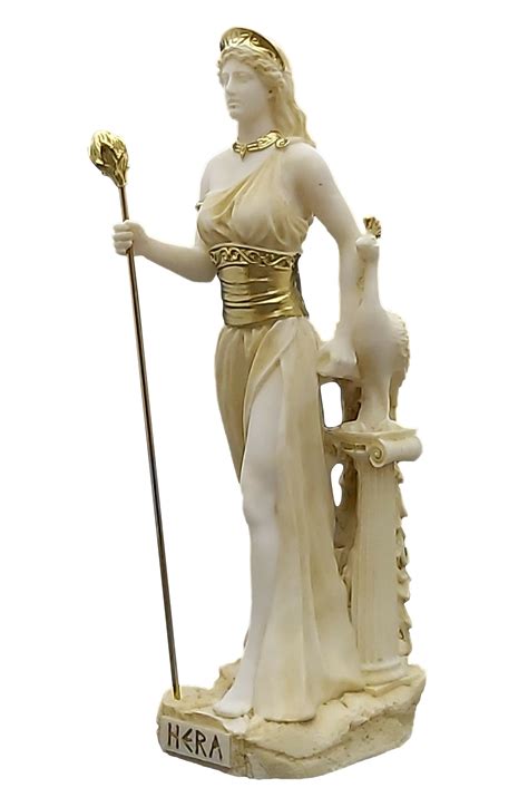 Hera Greek Roman Goddess Queen Of Gods Juno Statue Sculpture Etsy