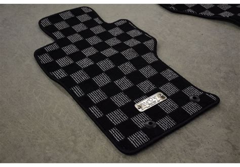 Floor mats for cars and trucks. Zero Checkered Floor Mats For Miata MX5 ND 2016+ | REV9