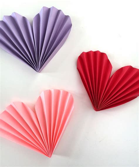 How To Make Paper Hearts In 2021 Paper Hearts Paper Crafts Diy Kids