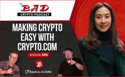 Crypto.com is the cryptocurrency and payment platform encompassing a range of products aimed at promoting the adoption of cryptocurrencies on a wider scale. Making Crypto Easy with Crypto.com - The Bad Crypto Podcast
