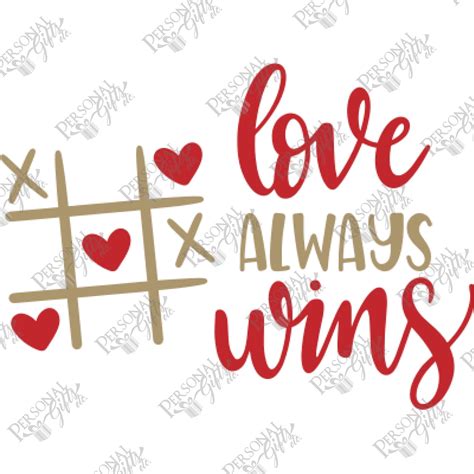 Love Always Wins Svgpngjpeg Art And Collectibles Digital Jan