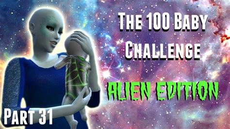 The Sims 4 100 Baby Challenge Alien Edition Part 31 Green Babies