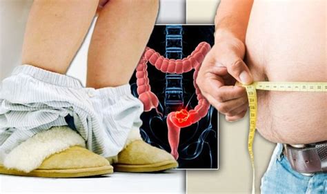Bowel Cancer Symptoms Signs Of Tumour Include Blood In Poo And Weight Loss Express Co Uk