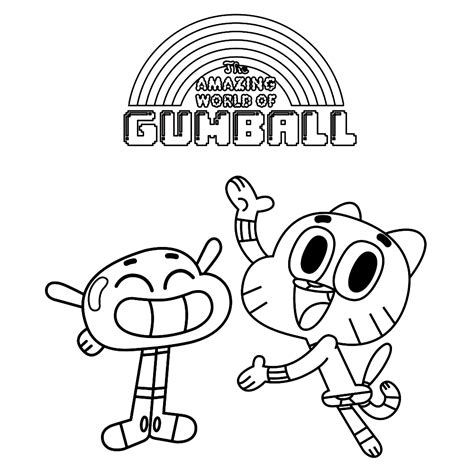 The fifth season of adventure time, an american animated television series created by pendleton ward, premiered on cartoon network on november 12, 2012 and concluded on march 17, 2014. The Amazing World Of Gumball Coloring Pages | World of ...
