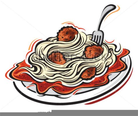 Spaghetti And Meatball Clipart Free Free Images At Vector
