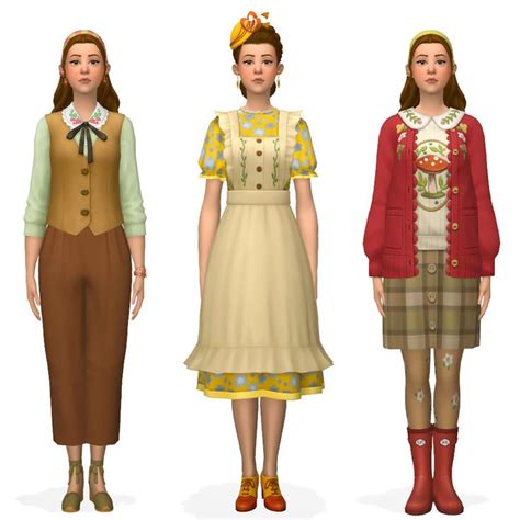 Sims 4 Cottage Living Clothes