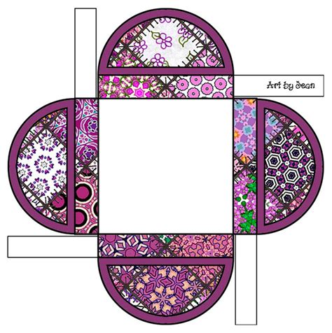 7 Best Images Of Printable Box Pattern Printable Box Cut Out Template
