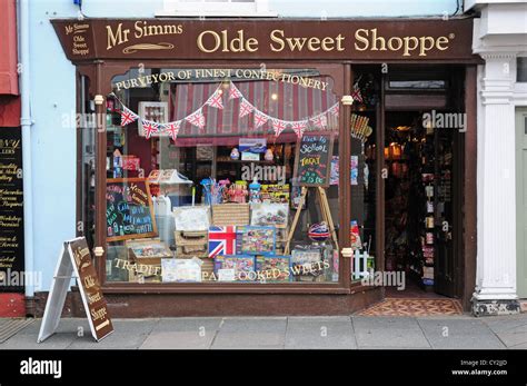 Old Fashioned Sweet Shop Chichester Stock Photo Royalty Free Image