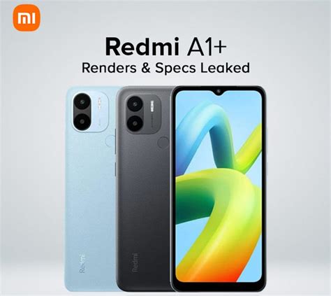 Xiaomi Redmi A1 Plus To Borrow Old A1 Design And Specs But With Added