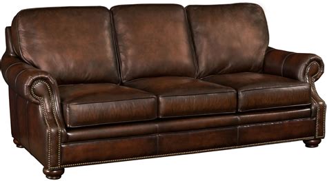 Montgomery Brown Leather Sofa From Hooker Coleman Furniture