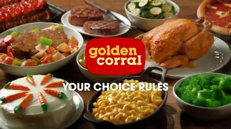 Golden corral is one of the top leading and best buffet and grill food chain center. Golden Corral Thanksgiving Day Buffet TV Commercial ...