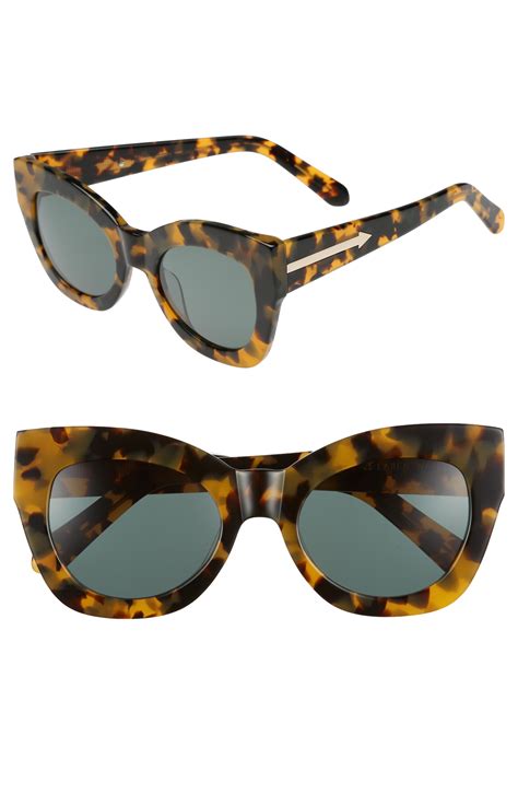 Karen Walker Northern Lights V2 51mm Cat Eye Sunglasses Sunglasses