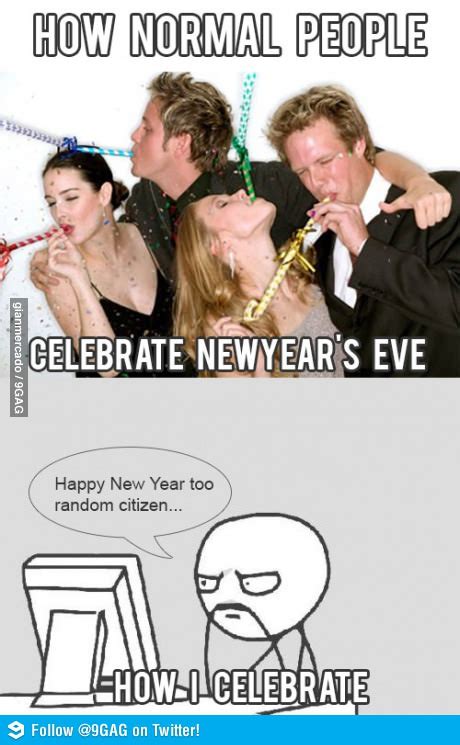 Celebrating Newyears Eve Funny Meme Funny Memes And Pics