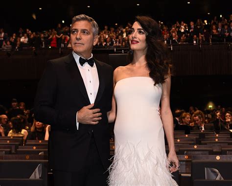 Neither george nor amal want the wedding to be a public affair — and her family really doesn't either. clooney and alamuddin, 36, definitely want kids asap, the insider says. Amal Clooney Serves Up Wedding Inspiration in Feathered ...