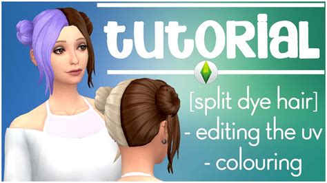 Sims 4 Multi Colored Hair Cc