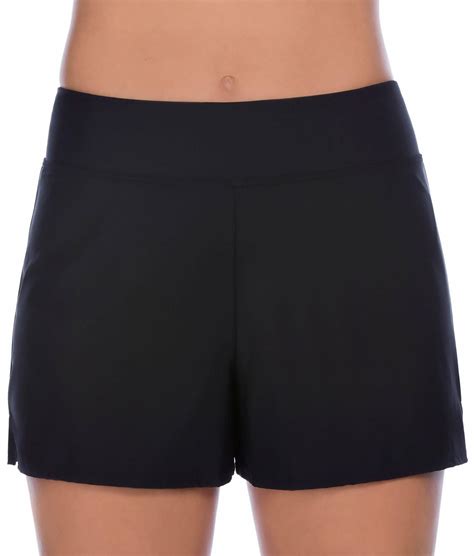 Paradise Bay Womens Tummy Control Swim Shorts 8 Navy