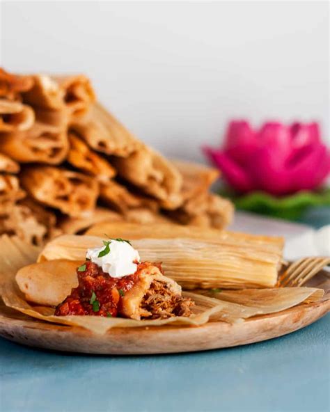 Authentic Mexican Tamales Pork Recipe Dandk Organizer