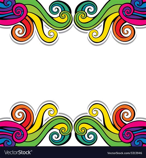 Cool Colorful Swirl Designs