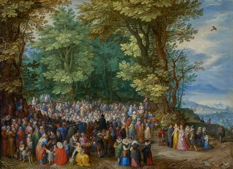 The Sermon On The Mount By Jan Brueghel The Elder 1598 Public